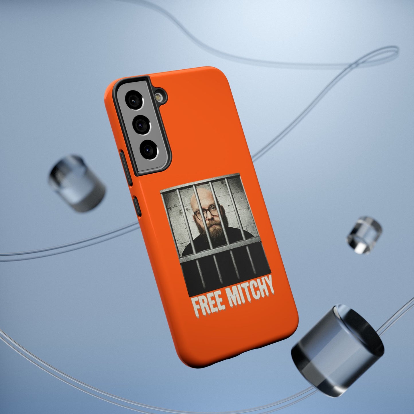 "Free Mitchy" Impact-Resistant Phone Case