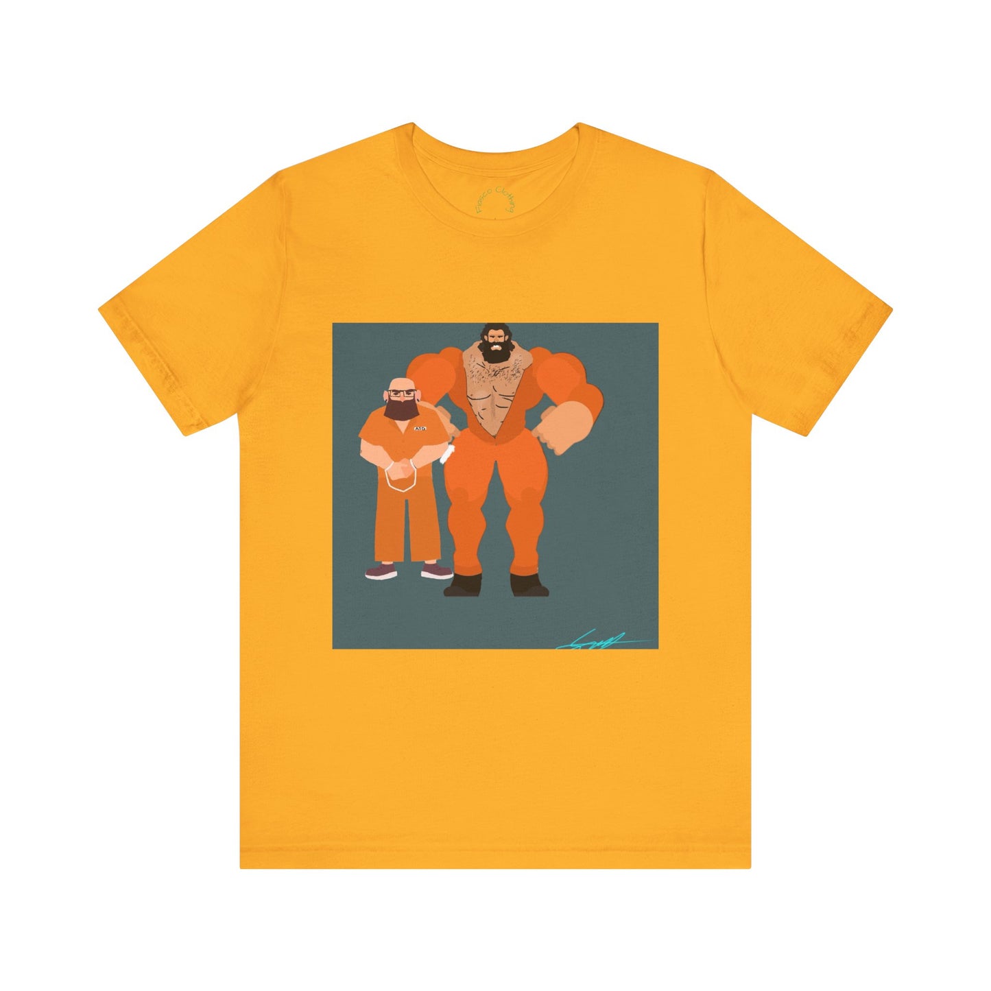 'Free Mitchy' illustration T-Shirt | Brothers design | Artist GumGum