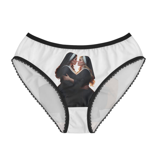 "Mitchy" Fun and Fierce Women's Briefs – Playful All-Over Print