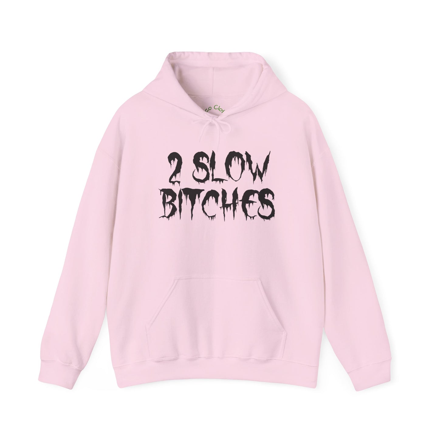 '2 SLOW Bitches / Open Na Noor'—Graphic Hoodie