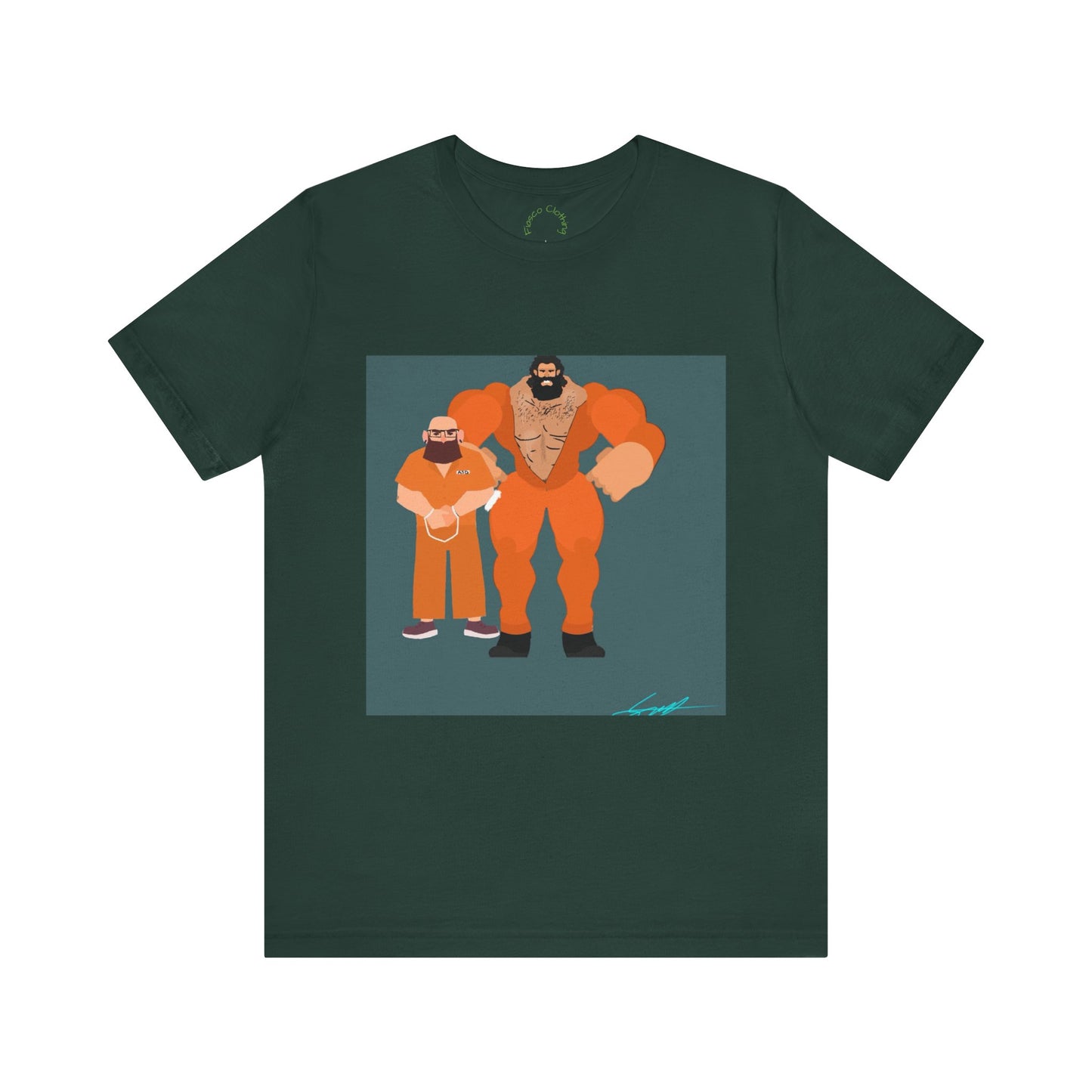 'Free Mitchy' illustration T-Shirt | Brothers design | Artist GumGum