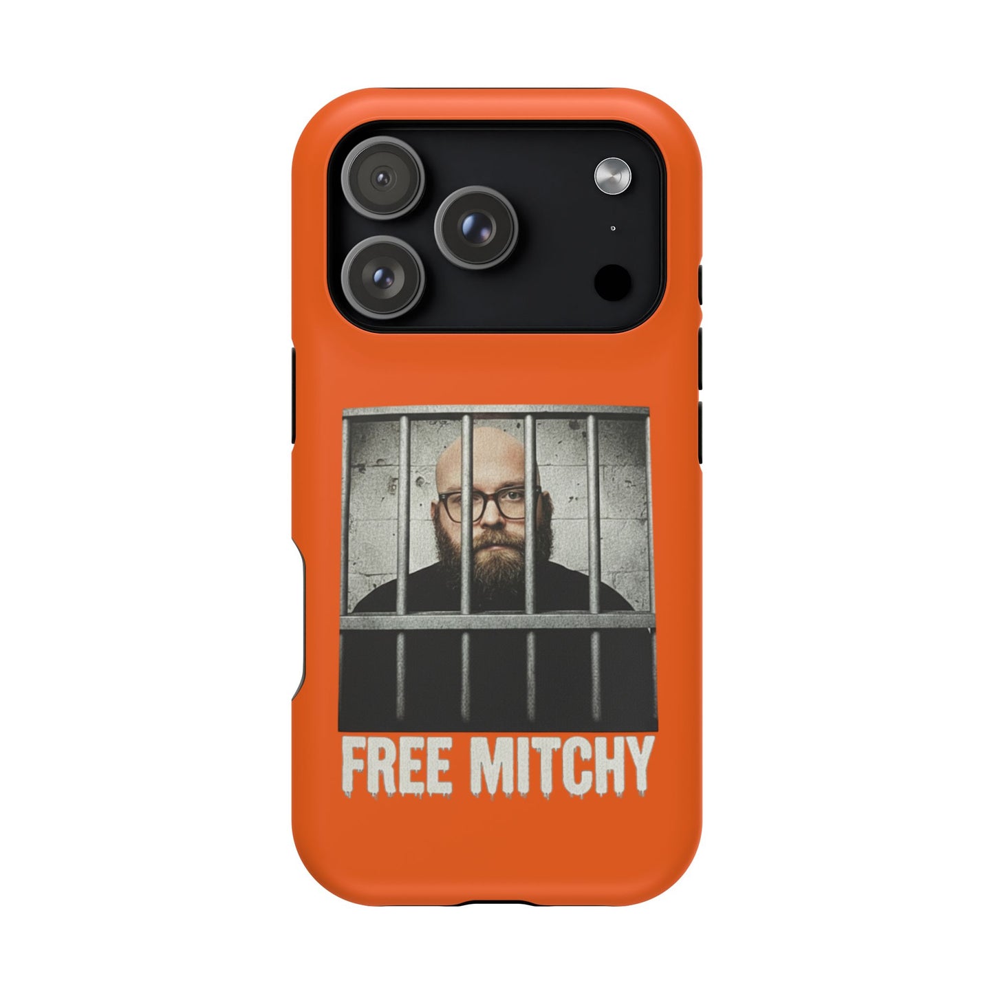 "Free Mitchy" Impact-Resistant Phone Case