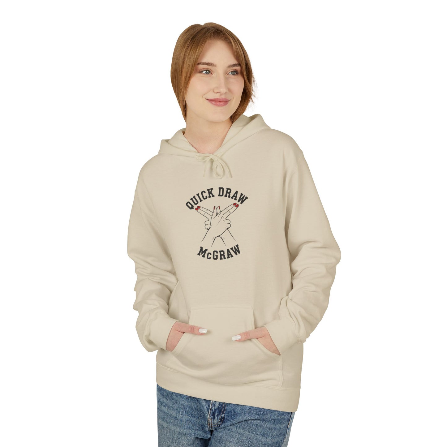 Hoodie - Quick Draw McGraw PS Inspired Design Softstyle Fleece