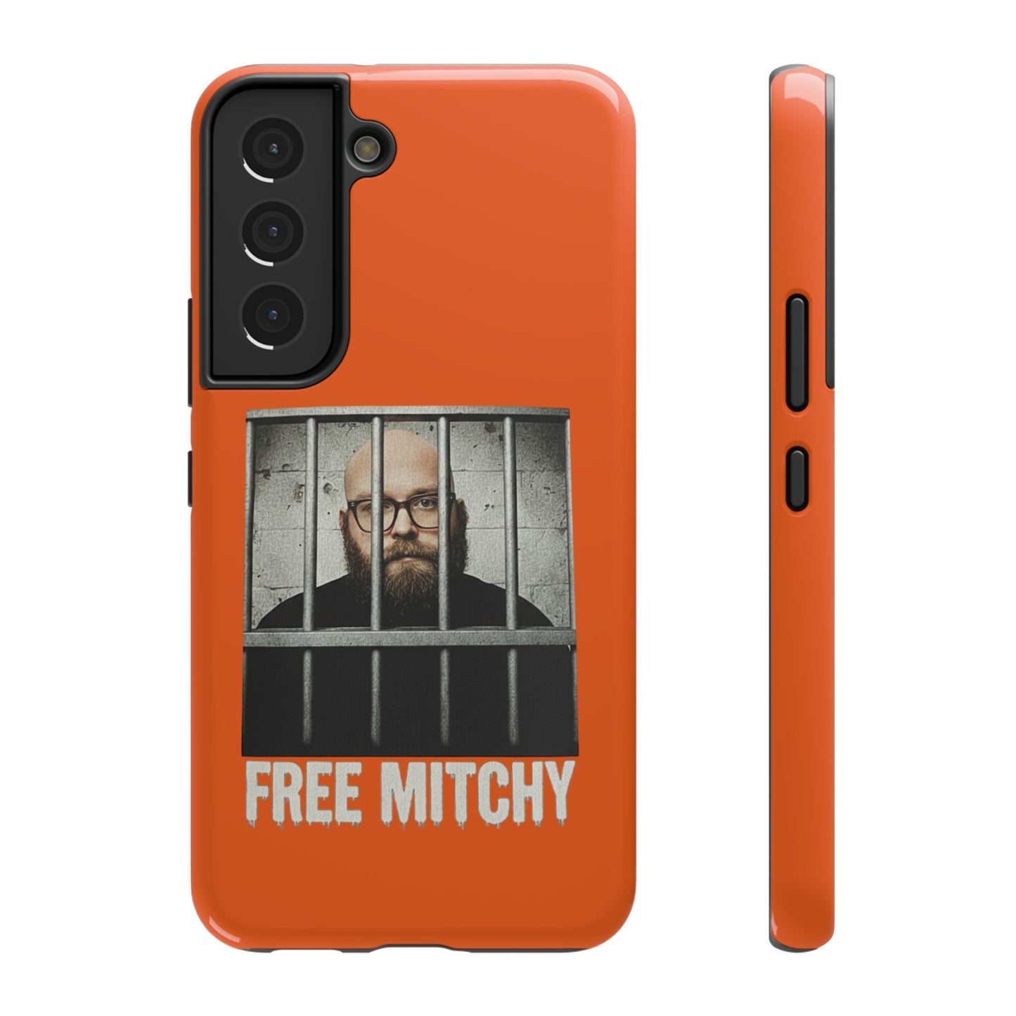 "Free Mitchy" Impact-Resistant Phone Case