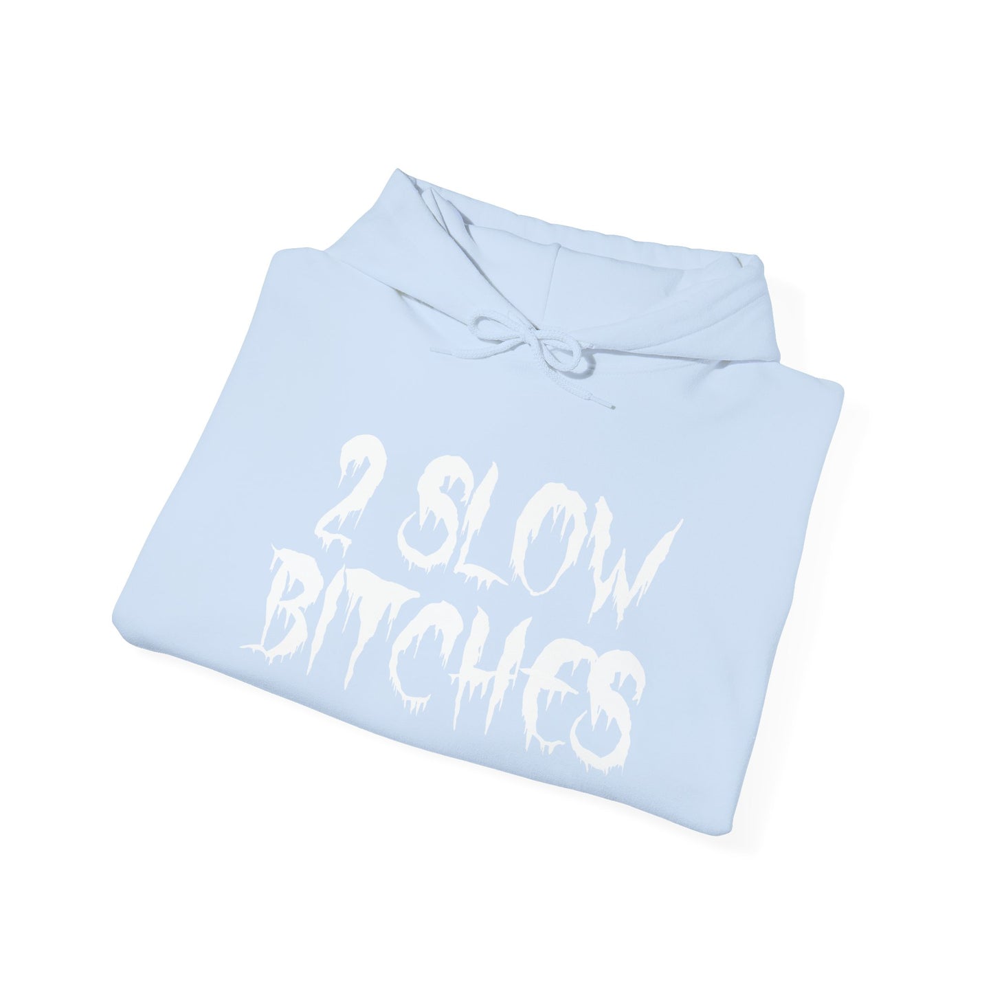 '2 SLOW Bitches / Open Na Noor'—Graphic Hoodie