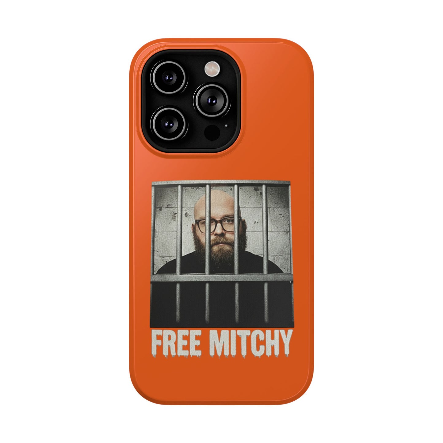 "Free Mitchy" Impact-Resistant Phone Case