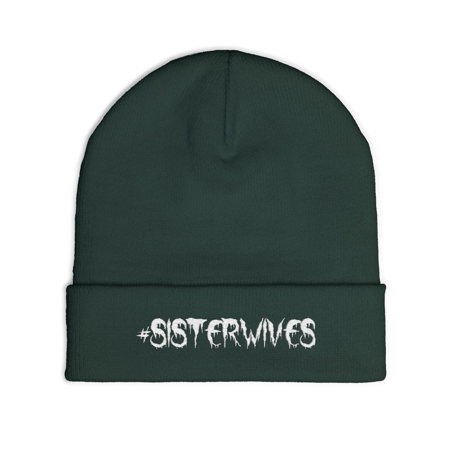 #SISTERWIVES Embroidered Knit Beanie