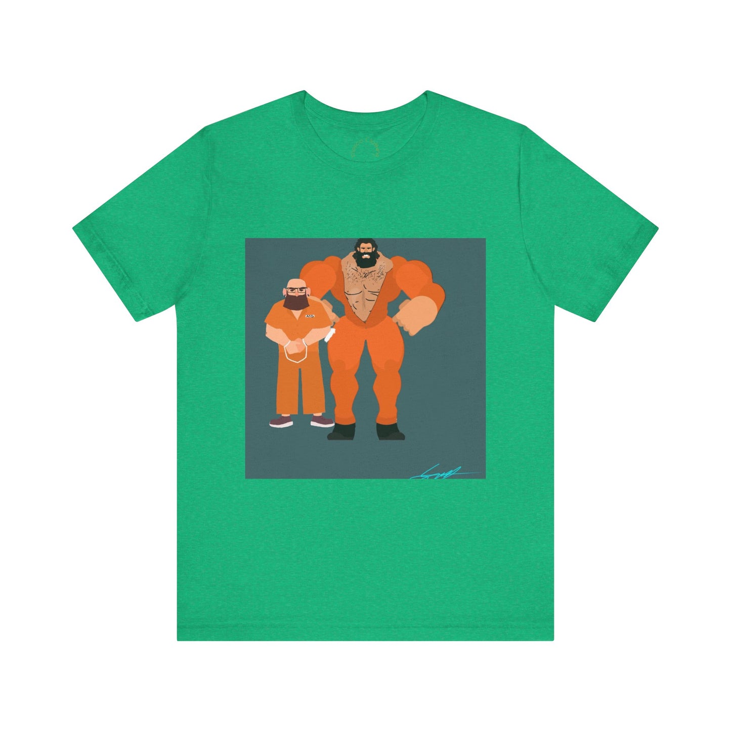 'Free Mitchy' illustration T-Shirt | Brothers design | Artist GumGum