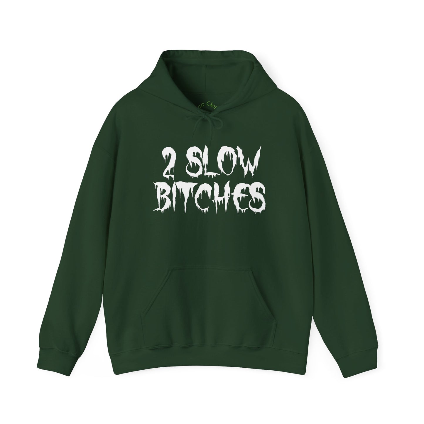 '2 SLOW Bitches / Open Na Noor'—Graphic Hoodie