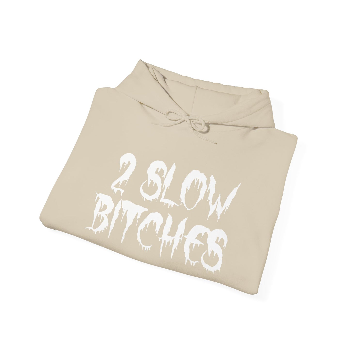 '2 SLOW Bitches / Open Na Noor'—Graphic Hoodie