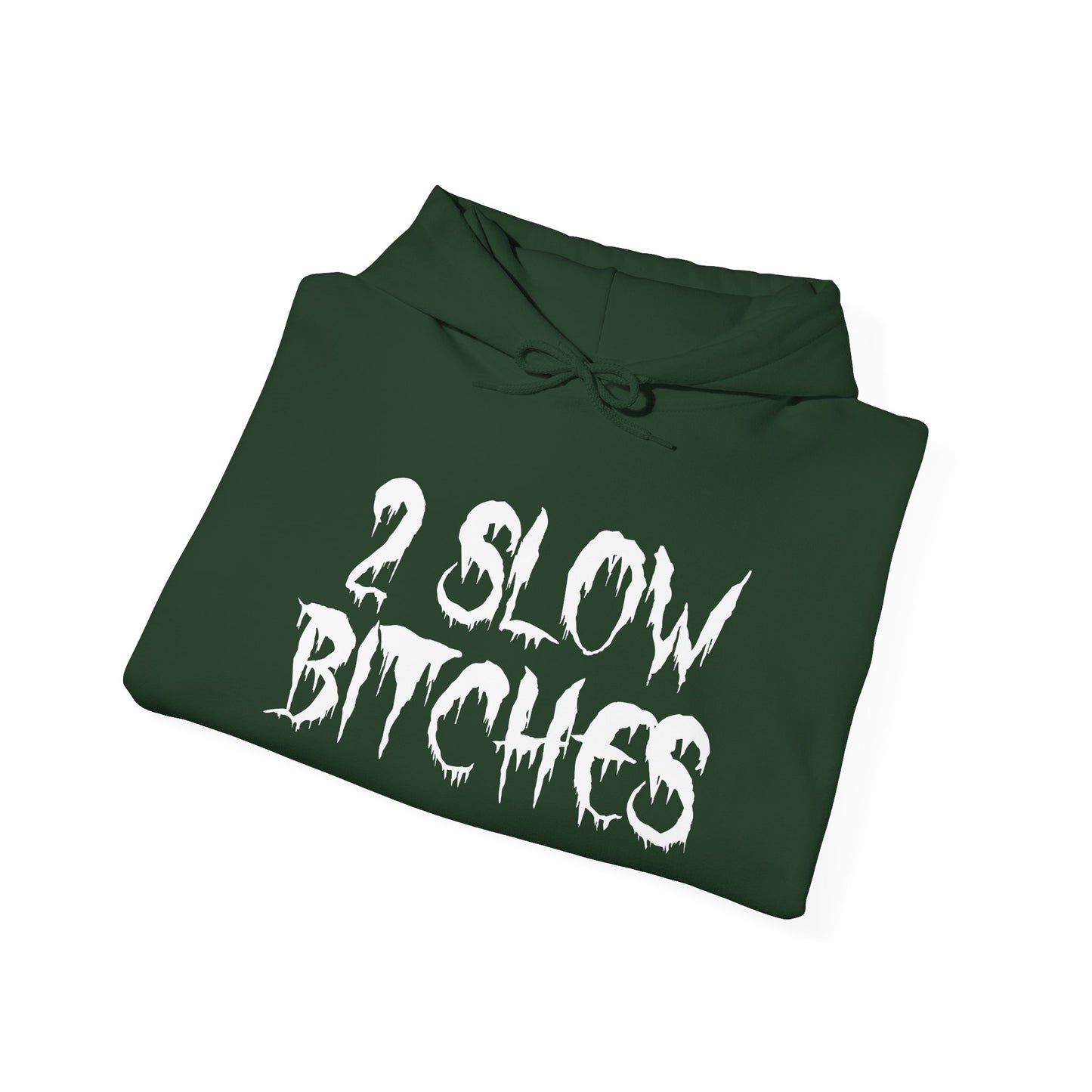 '2 SLOW Bitches / Open Na Noor'—Graphic Hoodie