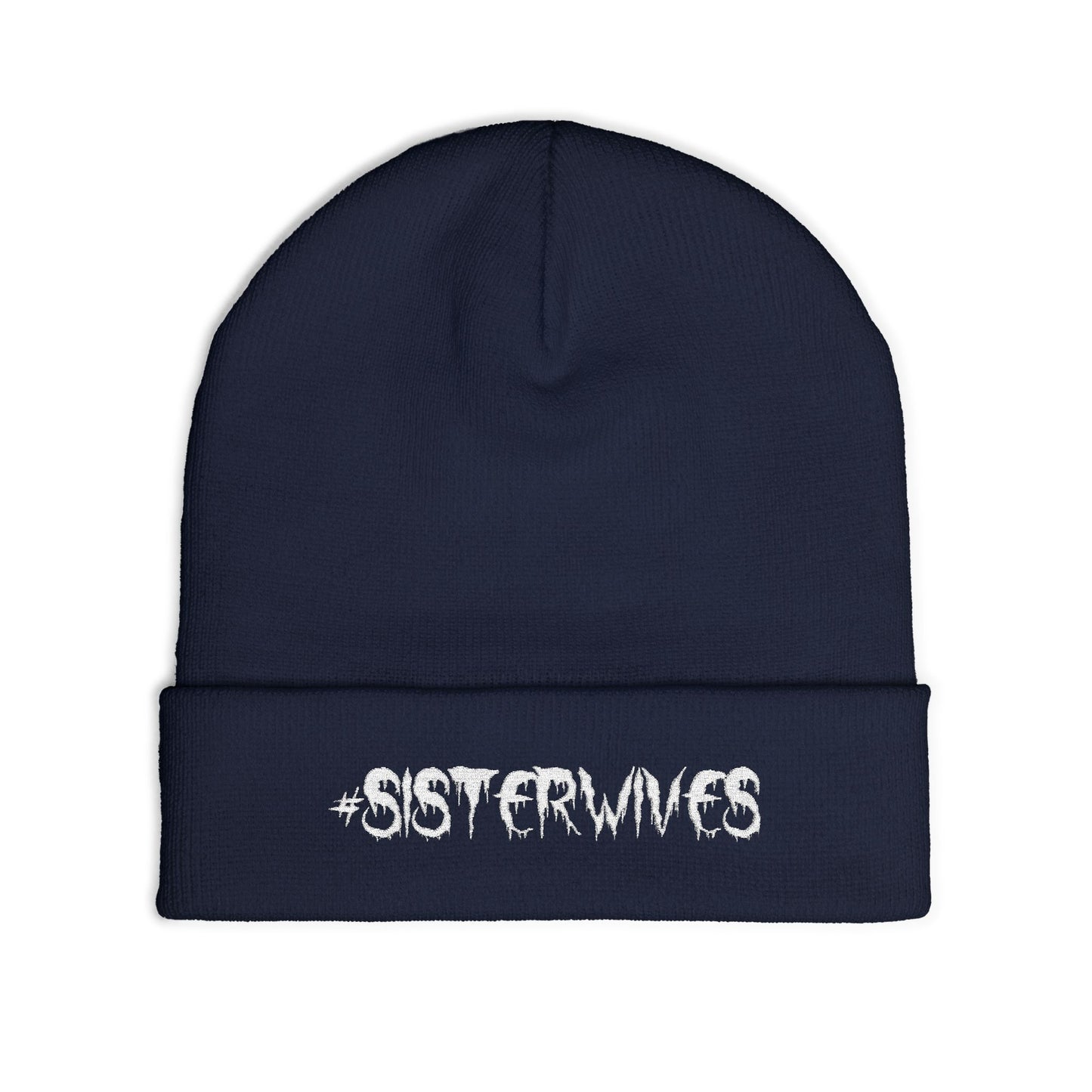 #SISTERWIVES Embroidered Knit Beanie
