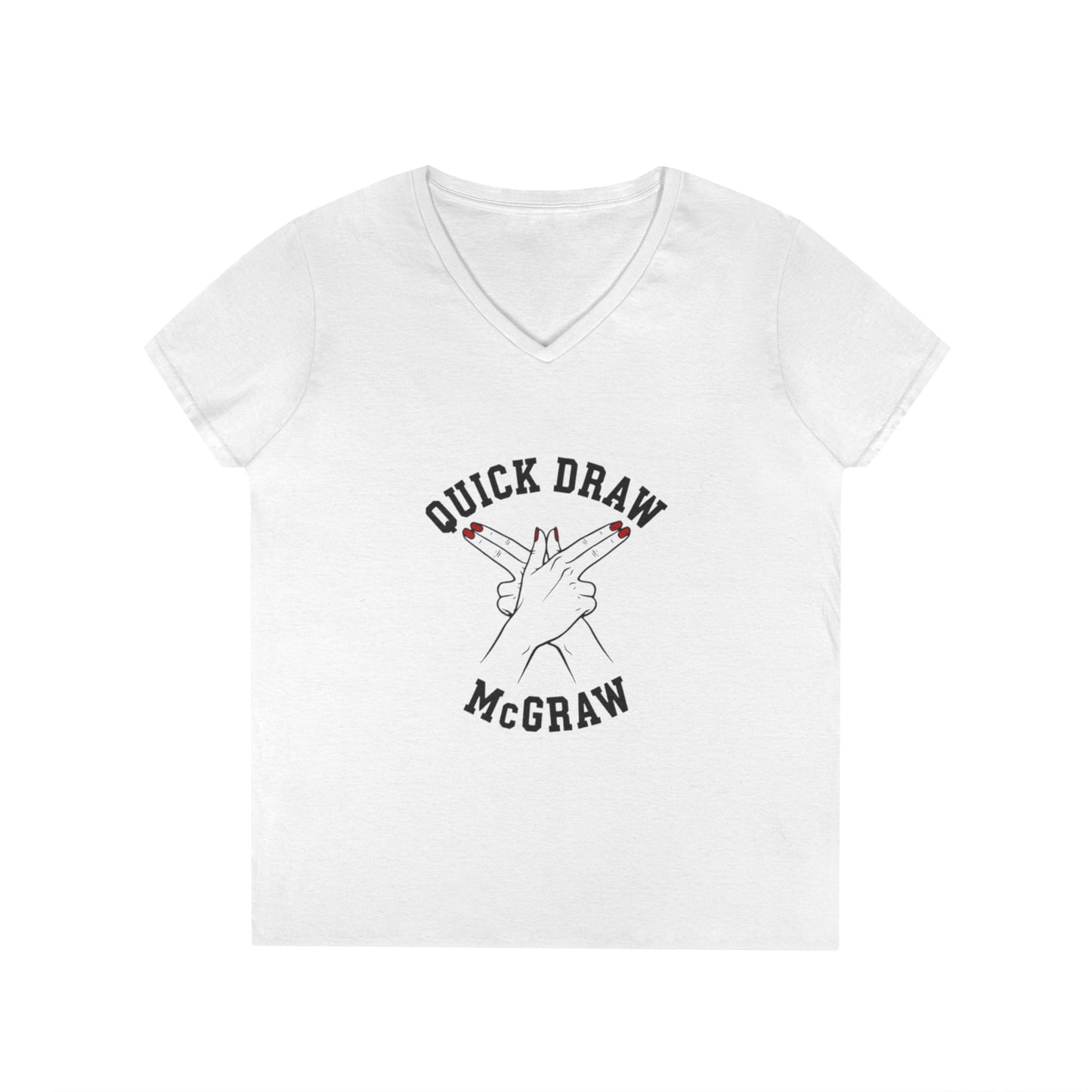 V-Neck T-Shirt Quick Draw McGraw PS Inspired