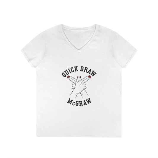V-Neck T-Shirt Quick Draw McGraw PS Inspired
