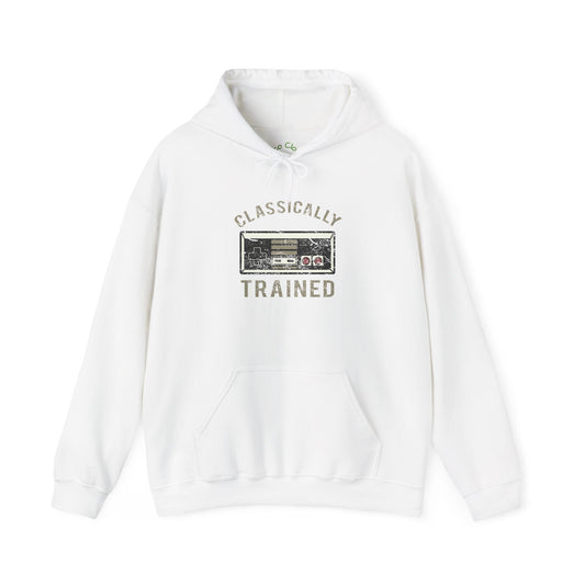 Classically Trained Hoodie | Vintage Controller Music Sweatshirt