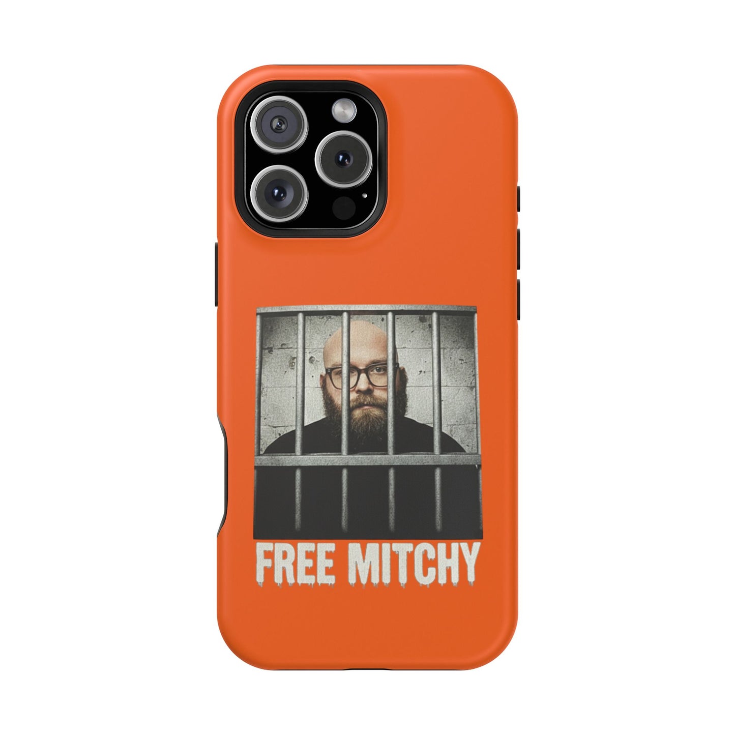 "Free Mitchy" Impact-Resistant Phone Case