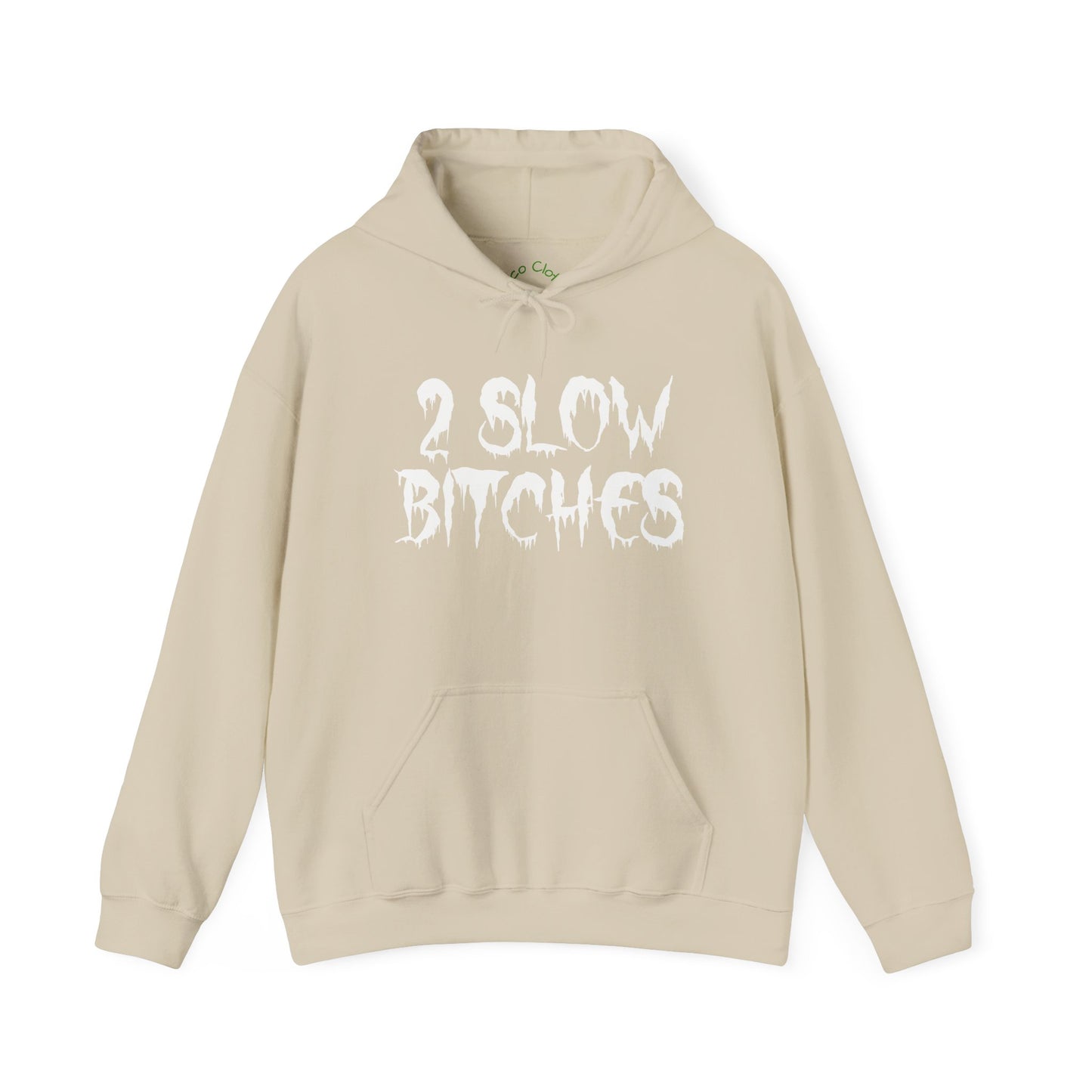 '2 SLOW Bitches / Open Na Noor'—Graphic Hoodie