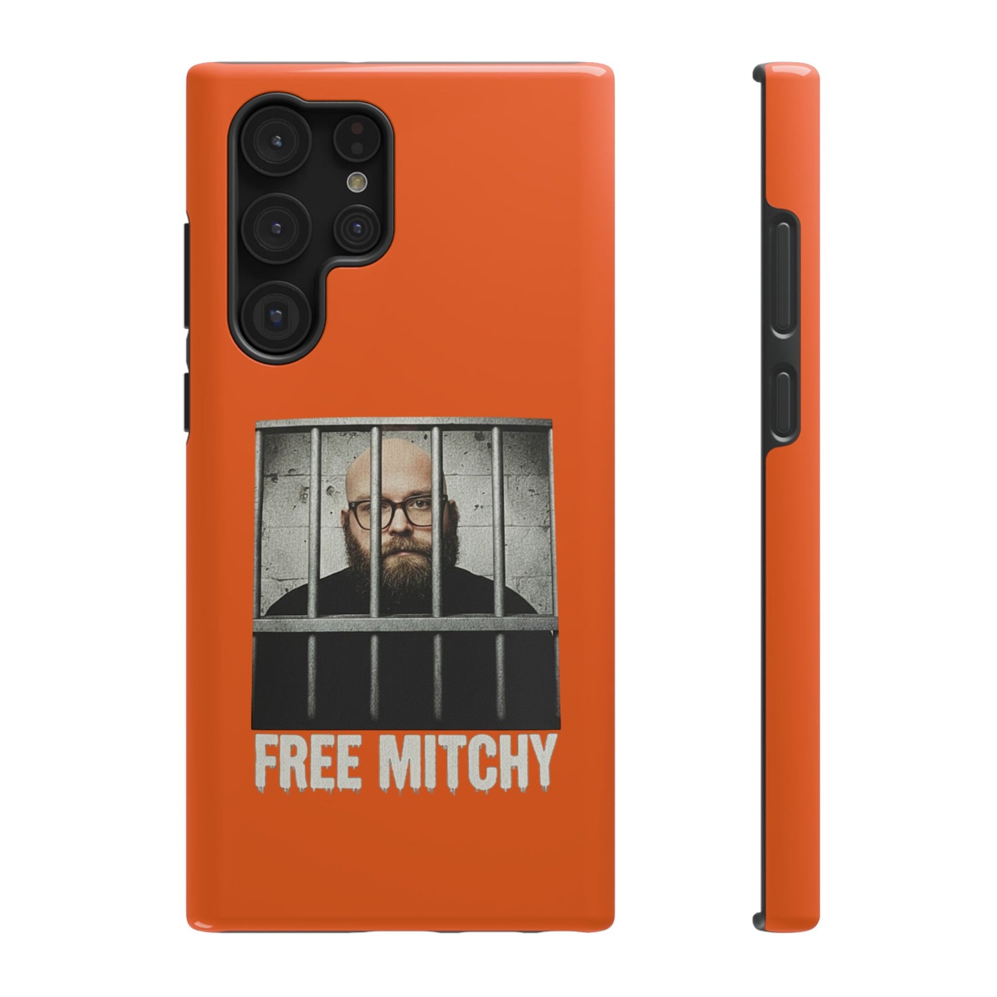 "Free Mitchy" Impact-Resistant Phone Case