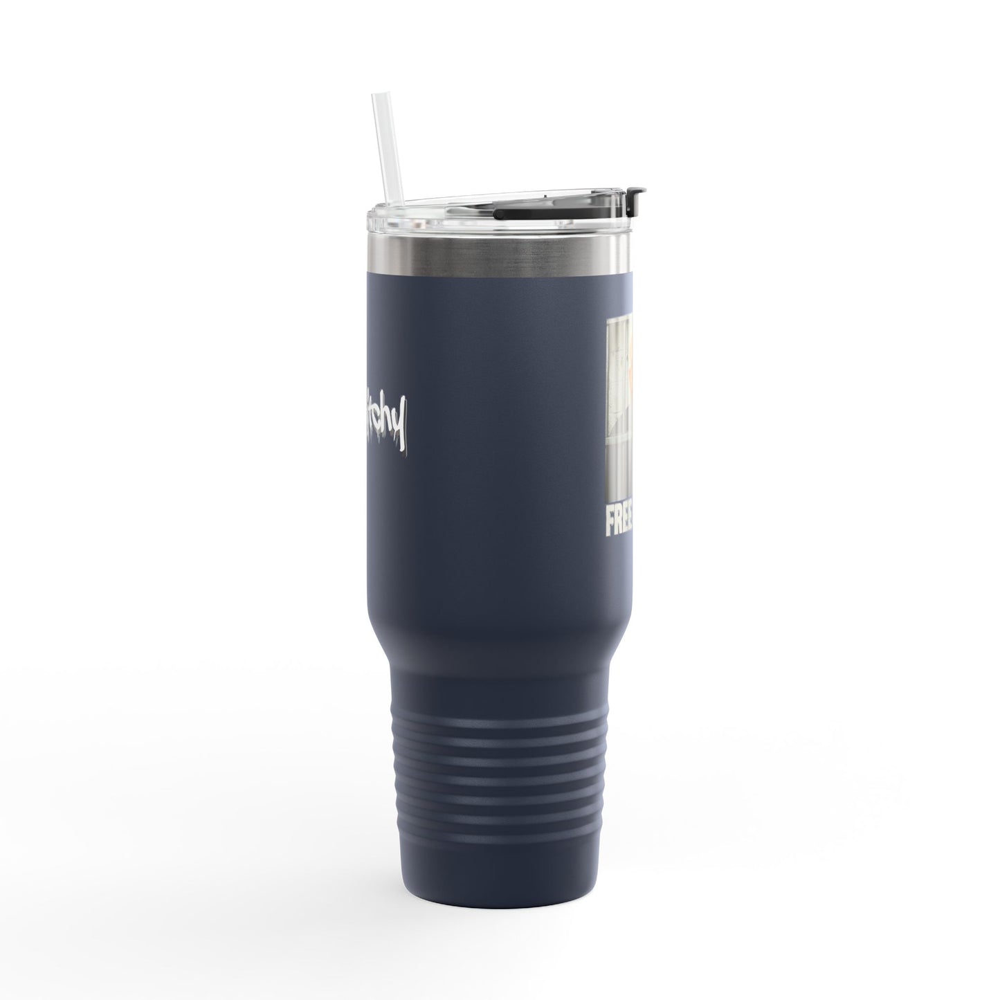 'Free Mitchy' | Insulated Travel Mug, 40oz