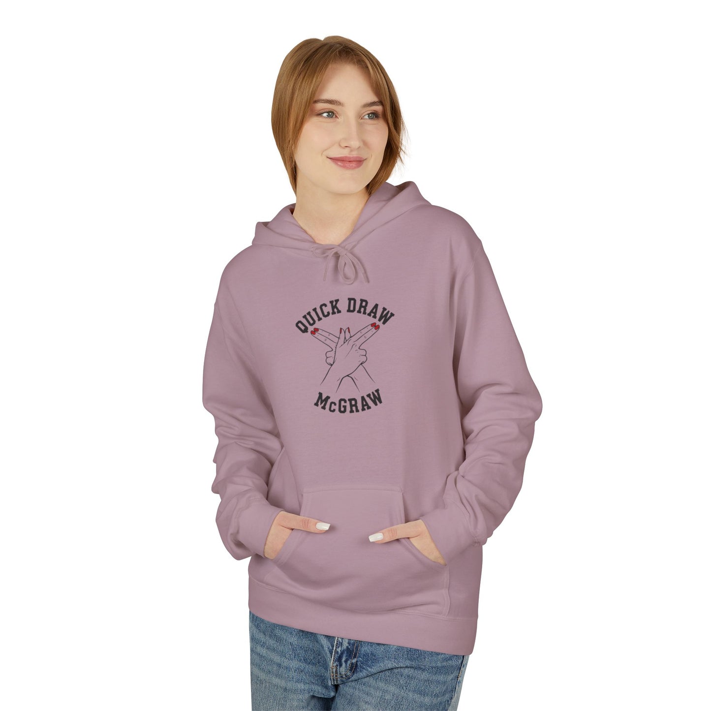 Hoodie - Quick Draw McGraw PS Inspired Design Softstyle Fleece
