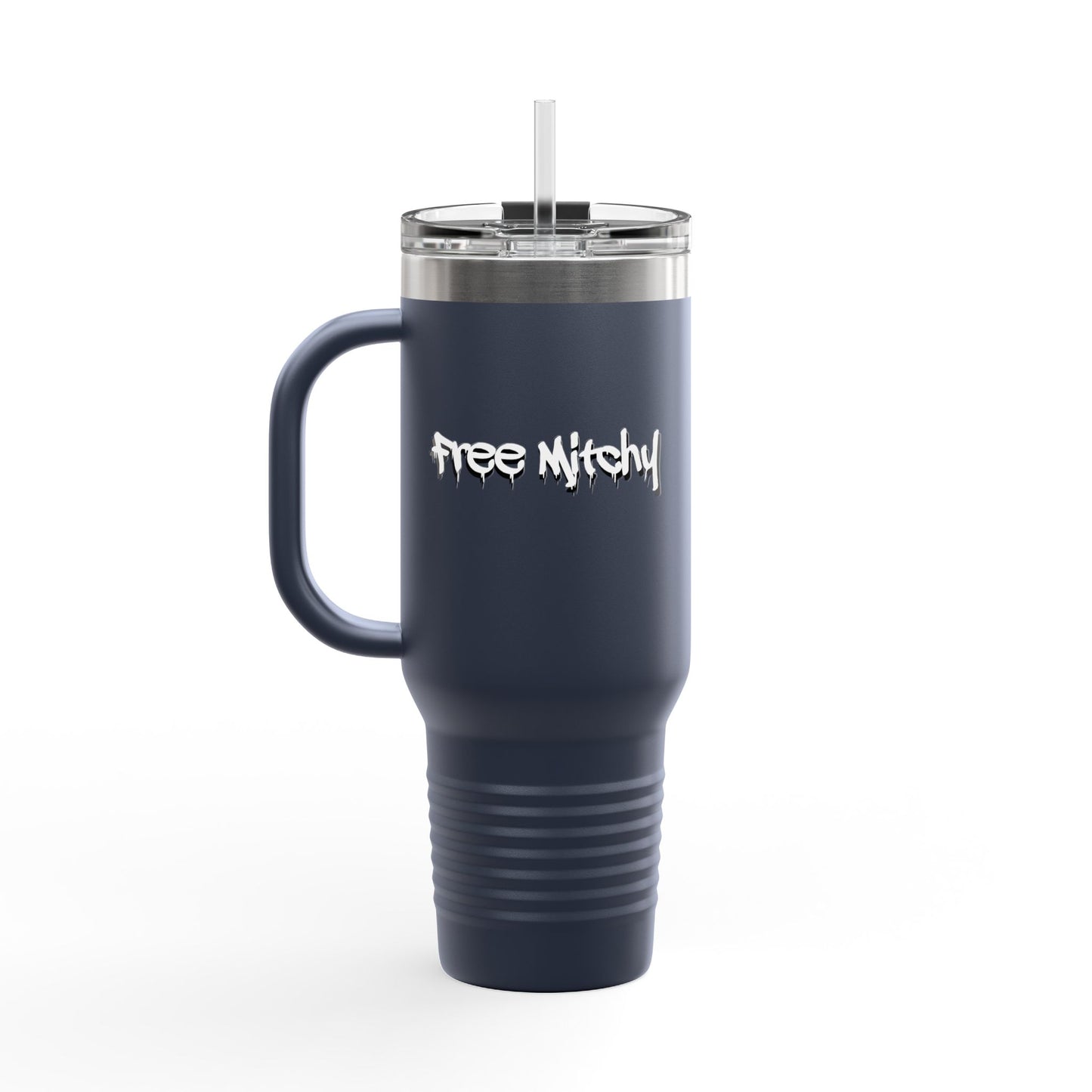 'Free Mitchy' | Insulated Travel Mug, 40oz