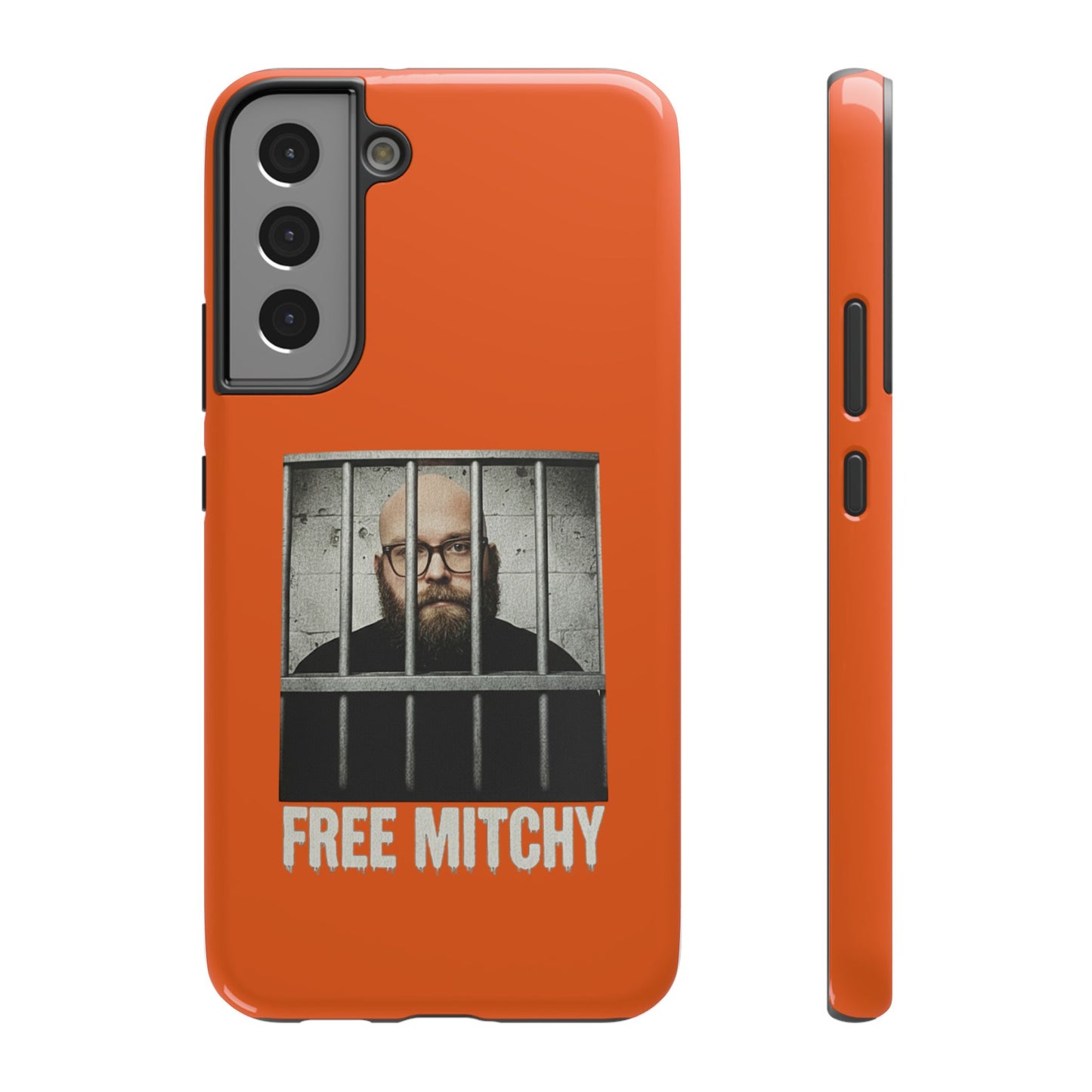 "Free Mitchy" Impact-Resistant Phone Case