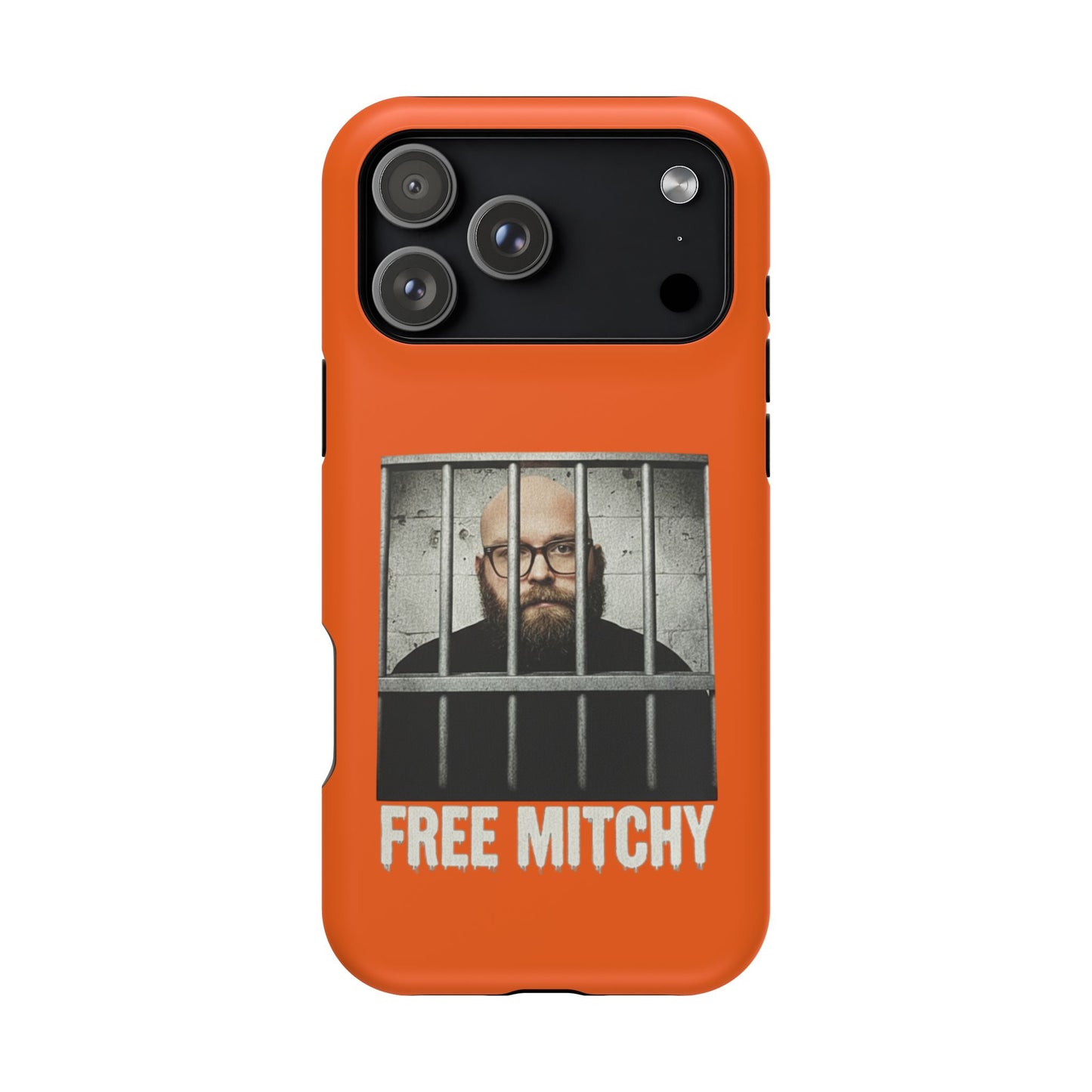 "Free Mitchy" Impact-Resistant Phone Case
