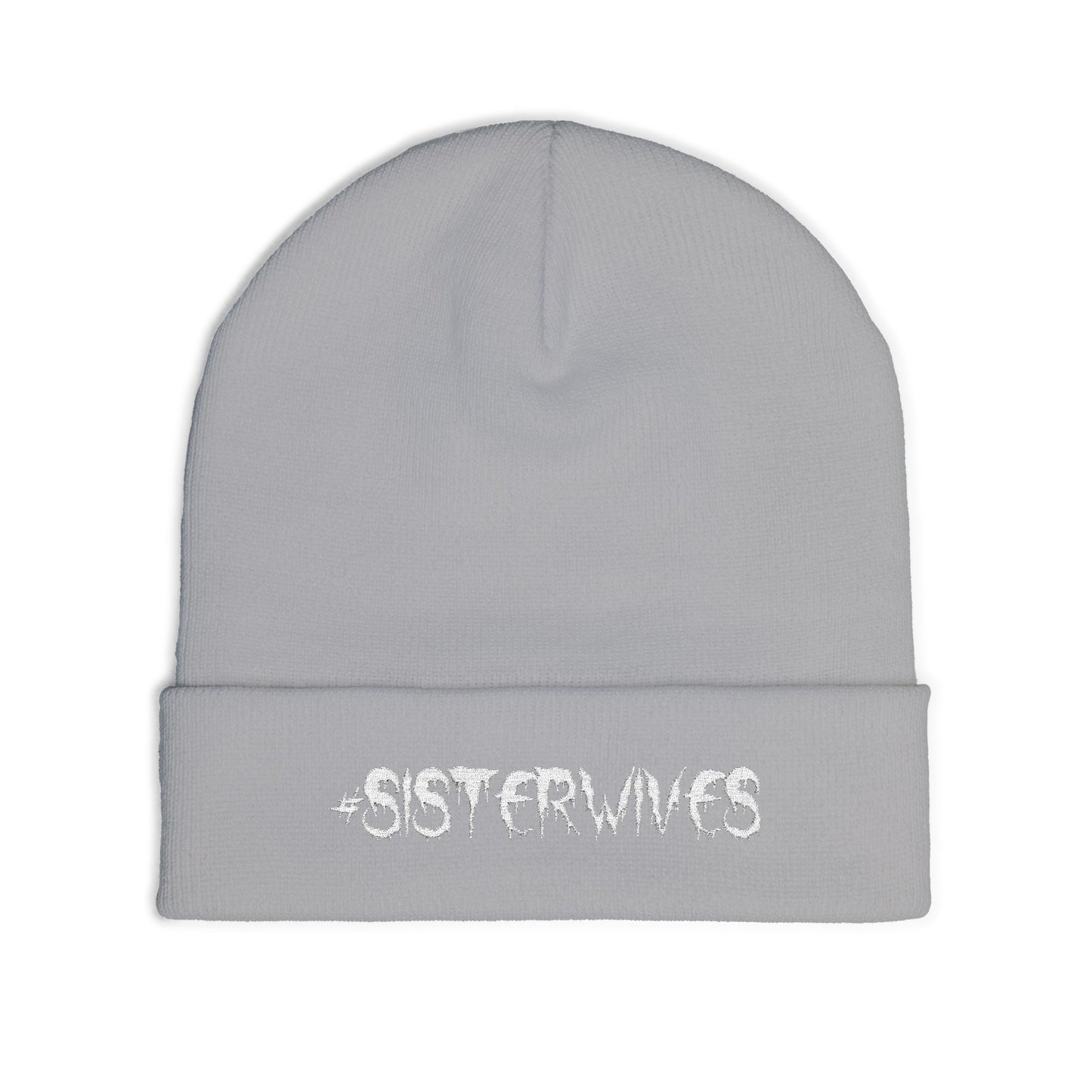 #SISTERWIVES Embroidered Knit Beanie