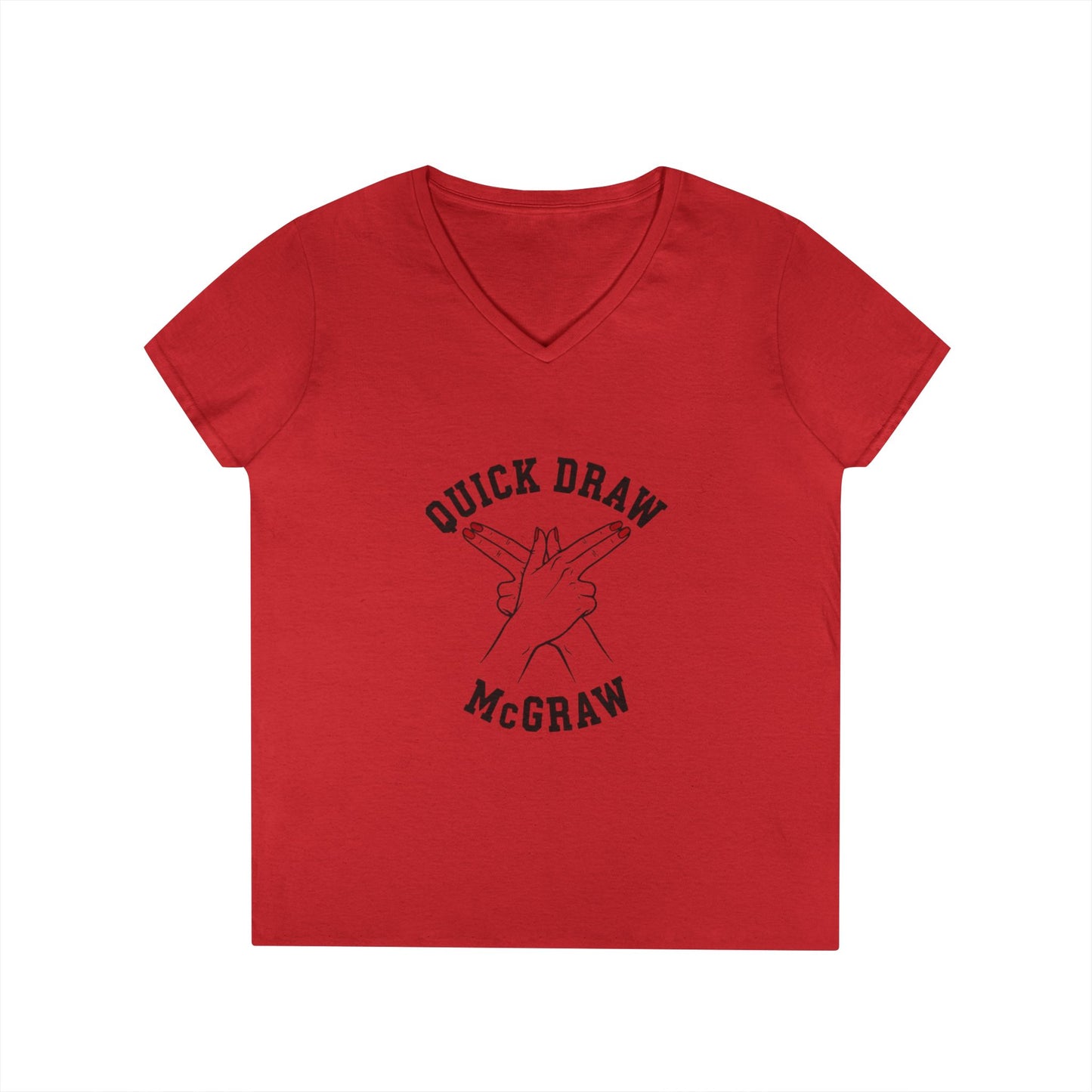 V-Neck T-Shirt Quick Draw McGraw PS Inspired