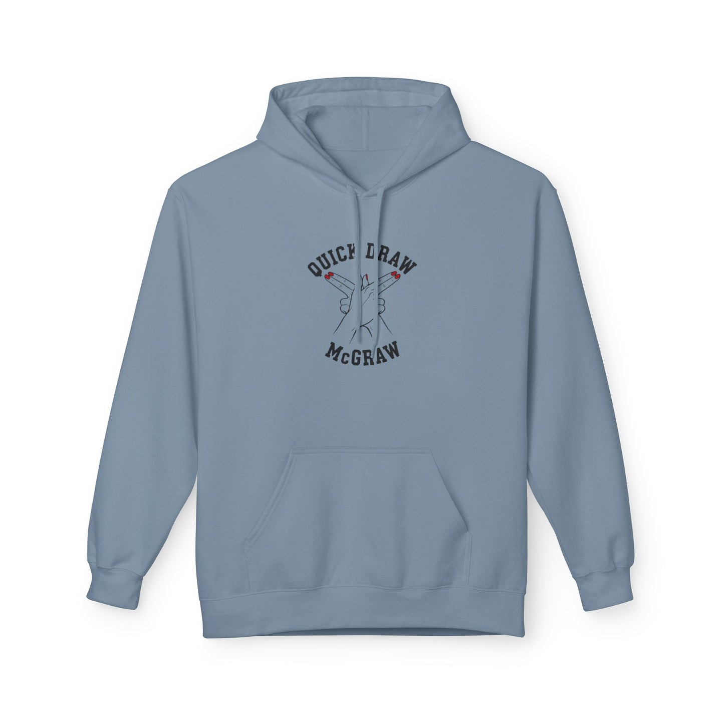 Hoodie - Quick Draw McGraw PS Inspired Design Softstyle Fleece