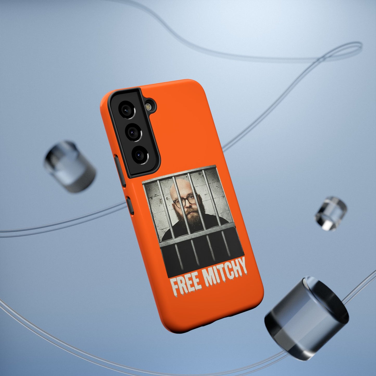 "Free Mitchy" Impact-Resistant Phone Case