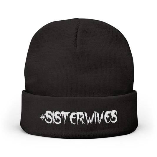 #SISTERWIVES Embroidered Knit Beanie