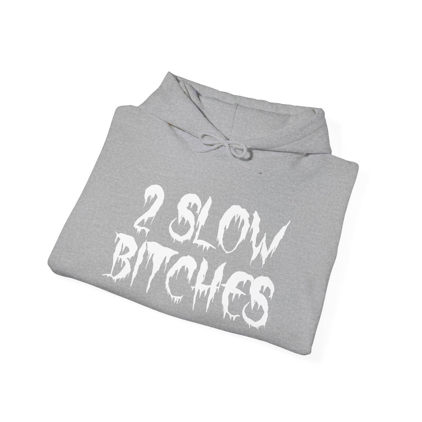 '2 SLOW Bitches / Open Na Noor'—Graphic Hoodie