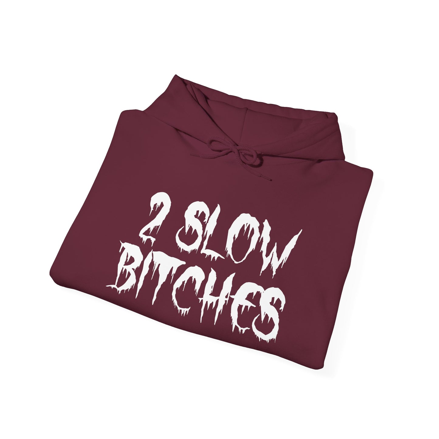 '2 SLOW Bitches / Open Na Noor'—Graphic Hoodie