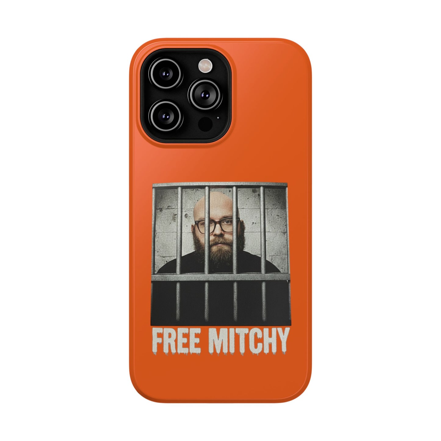 "Free Mitchy" Impact-Resistant Phone Case