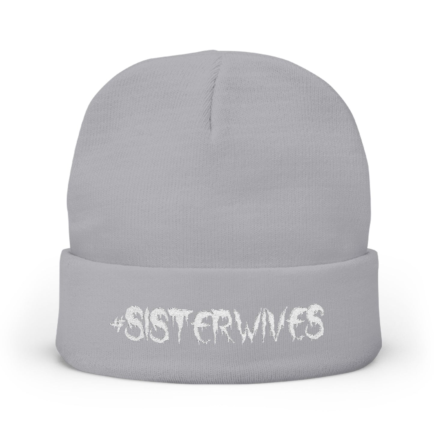 #SISTERWIVES Embroidered Knit Beanie