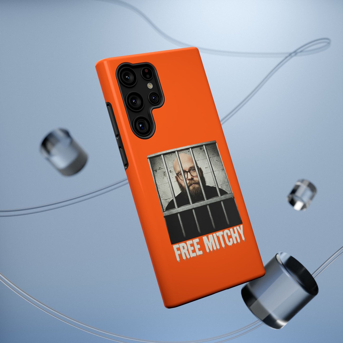 "Free Mitchy" Impact-Resistant Phone Case