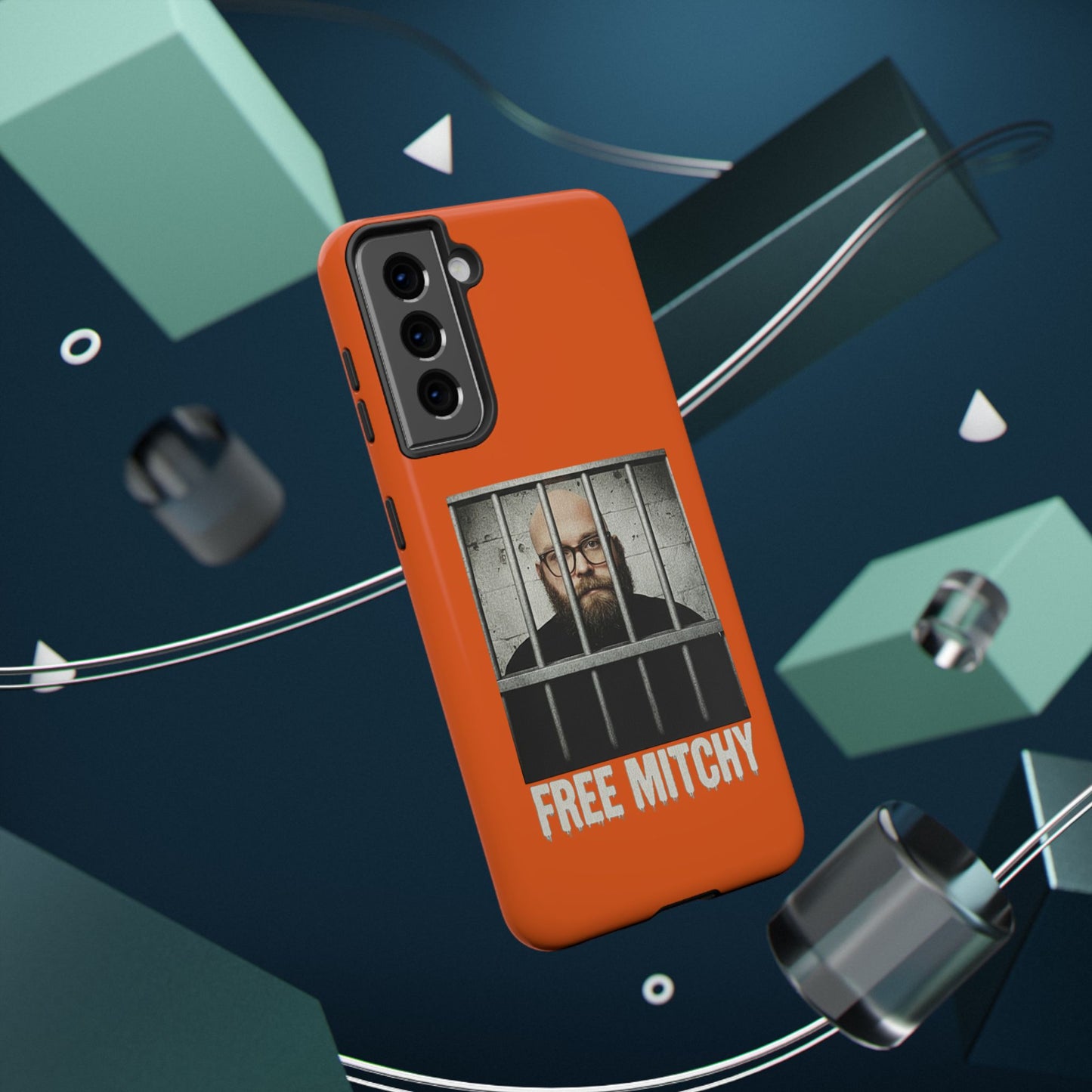 "Free Mitchy" Impact-Resistant Phone Case