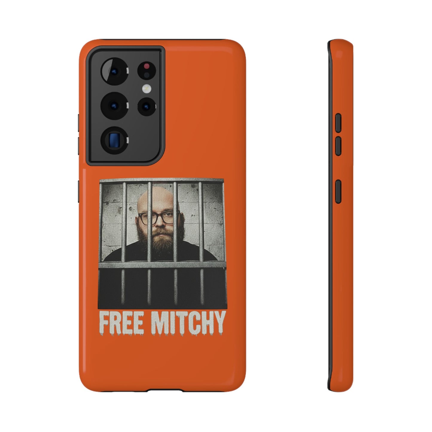 "Free Mitchy" Impact-Resistant Phone Case