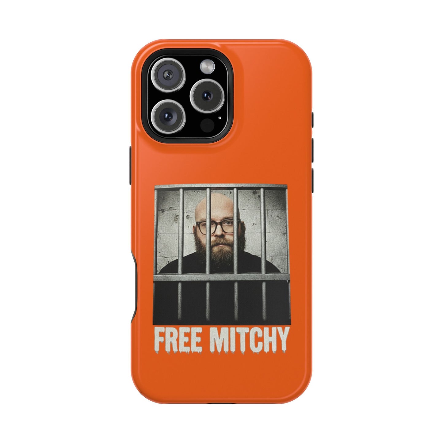 "Free Mitchy" Impact-Resistant Phone Case