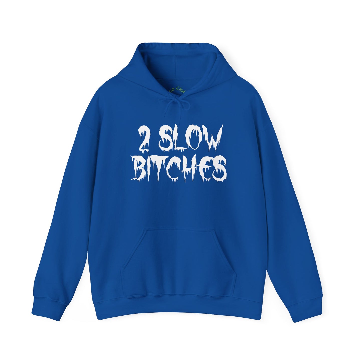 '2 SLOW Bitches / Open Na Noor'—Graphic Hoodie