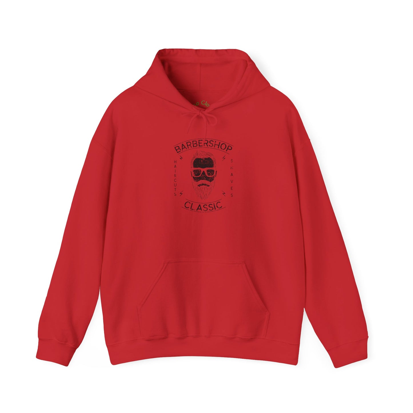 Barbershop Classic Hoodie | Vintage Barber Logo Sweatshirt