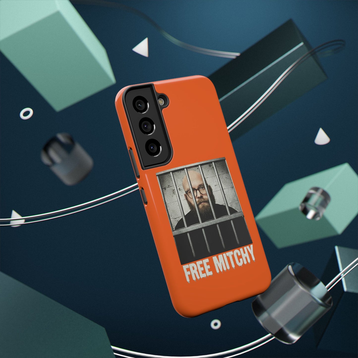 "Free Mitchy" Impact-Resistant Phone Case
