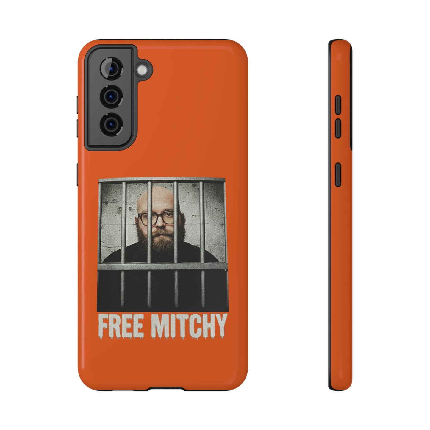 "Free Mitchy" Impact-Resistant Phone Case