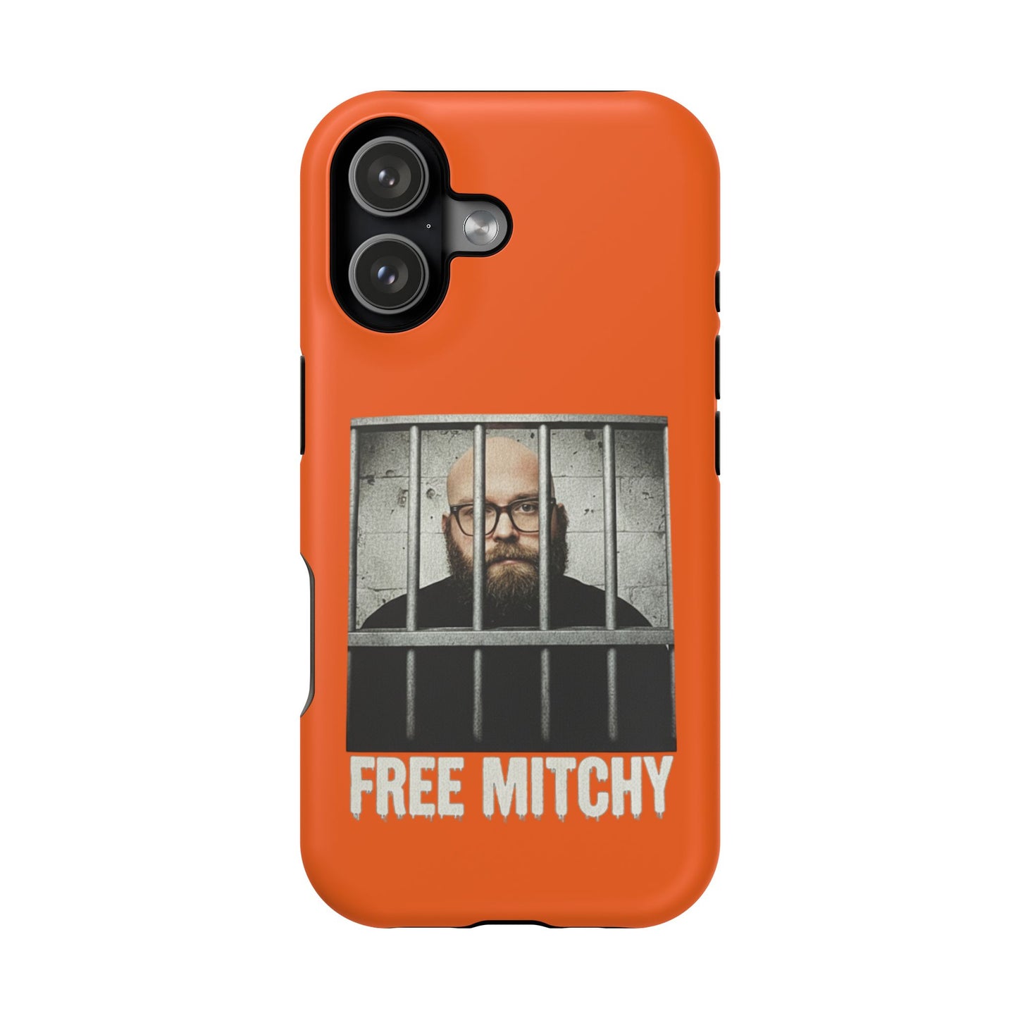 "Free Mitchy" Impact-Resistant Phone Case