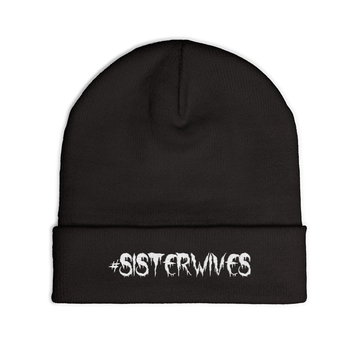 #SISTERWIVES Embroidered Knit Beanie