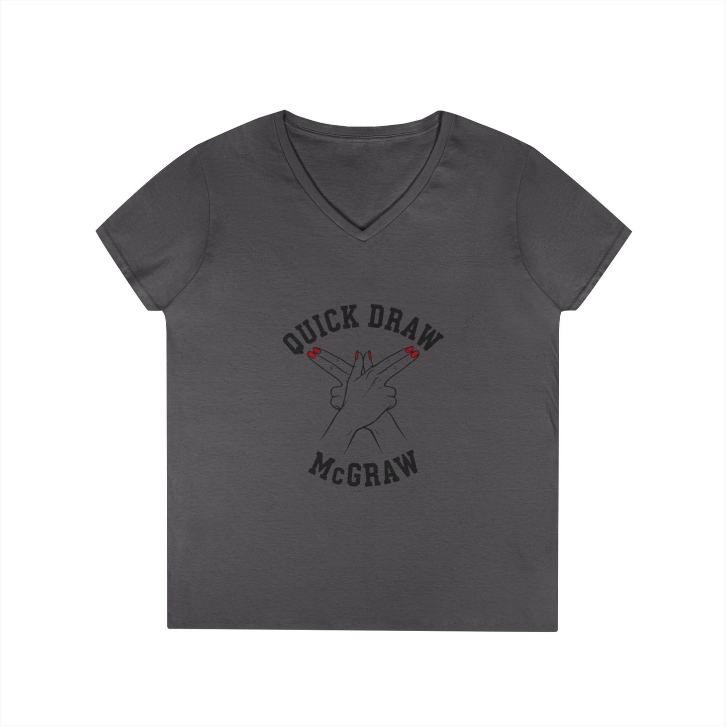 V-Neck T-Shirt Quick Draw McGraw PS Inspired