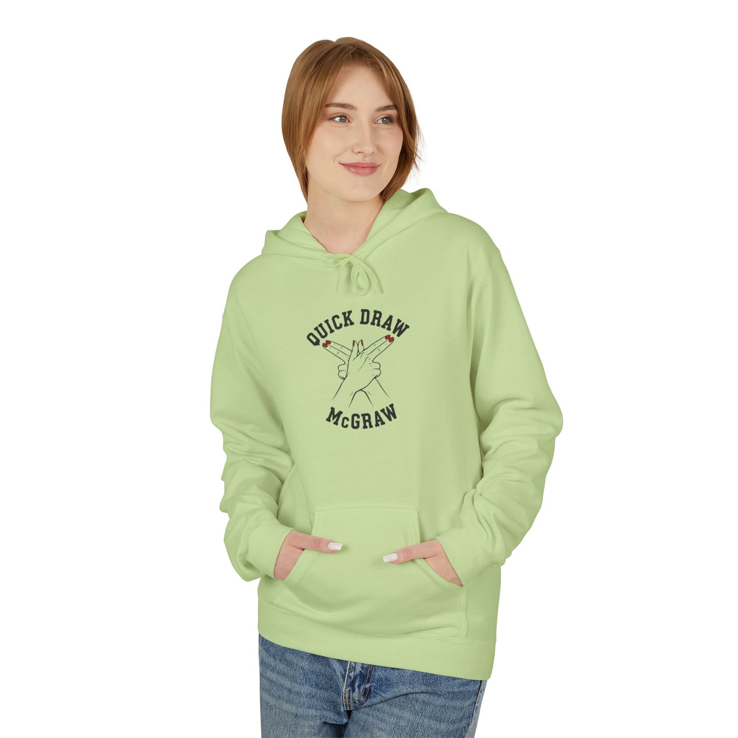 Hoodie - Quick Draw McGraw PS Inspired Design Softstyle Fleece