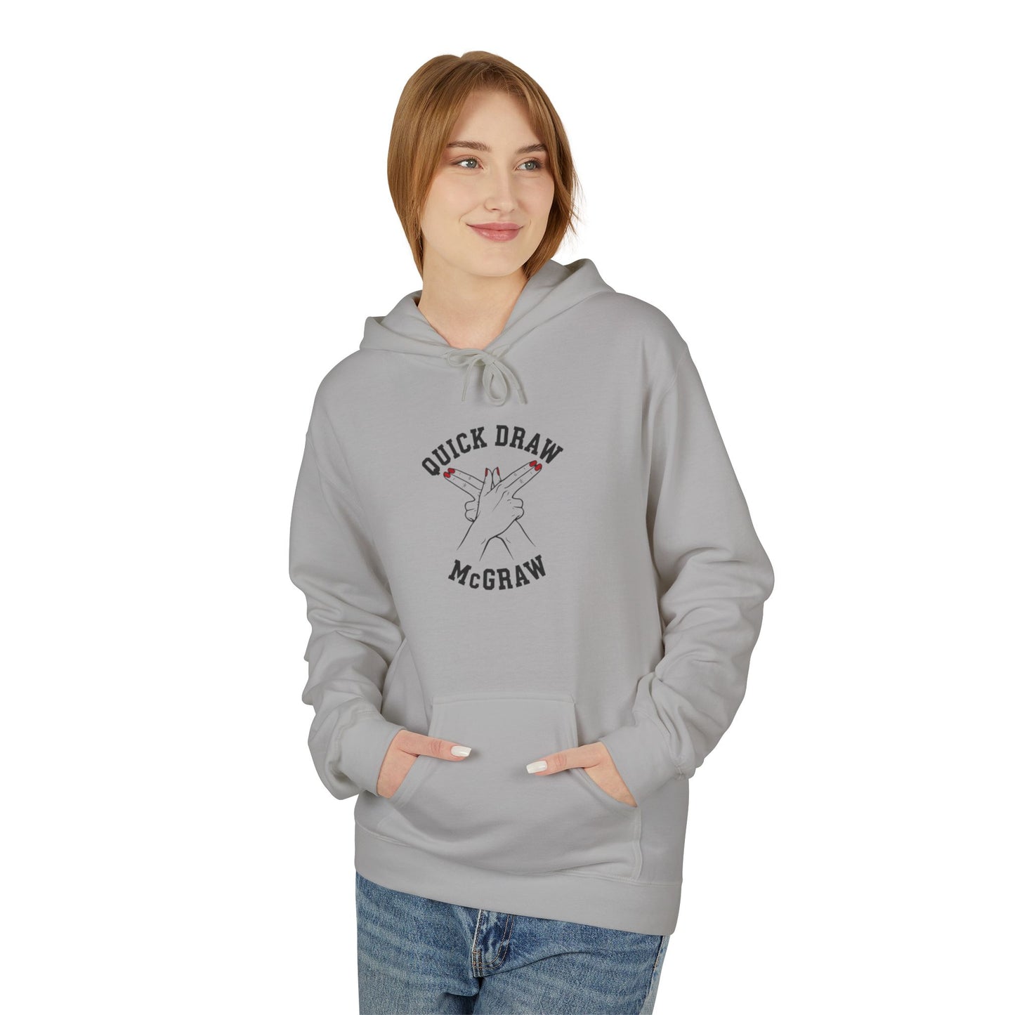 Hoodie - Quick Draw McGraw PS Inspired Design Softstyle Fleece