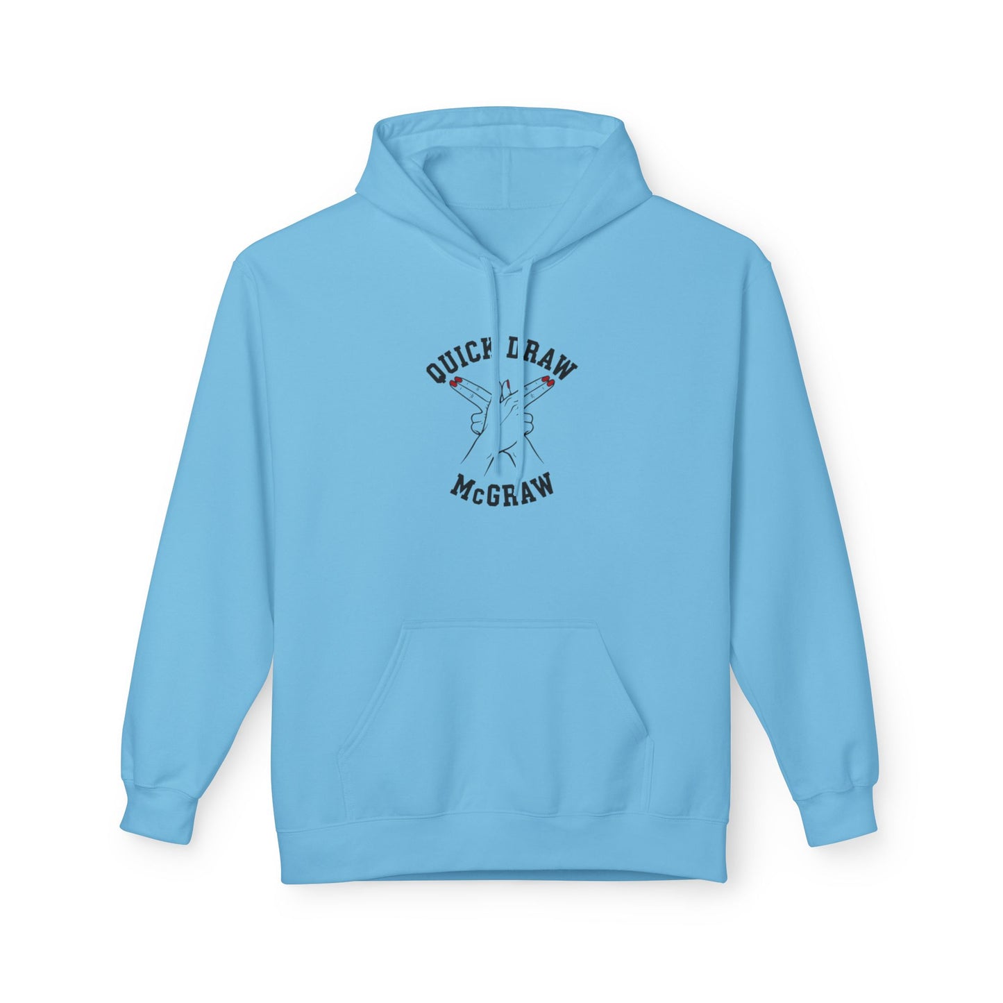 Hoodie - Quick Draw McGraw PS Inspired Design Softstyle Fleece